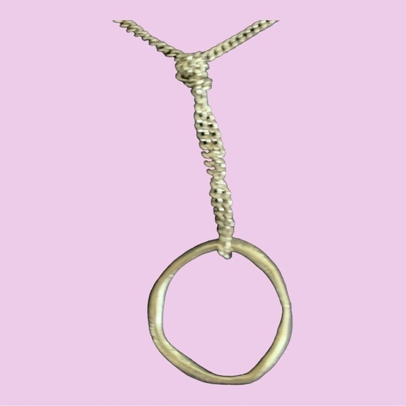 Cornelia Webb Silver Circle Chain Necklace, Mono Me Necklace - Picture 5 of 7